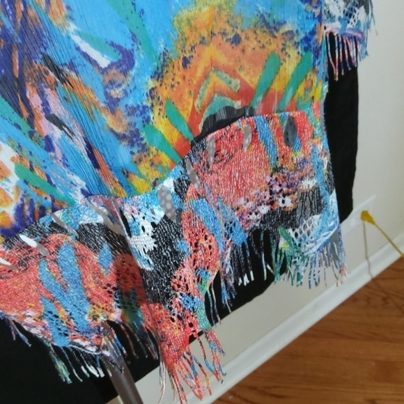 MUSHKA BY SIENNA ROSE hippie peasant top - Picture 2 of 5